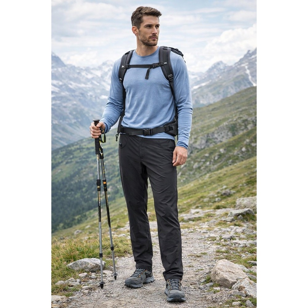 Marmot Hiking Pants Mens 36 Black Technical Outdoor Lightweight XL Straight‎ Leg